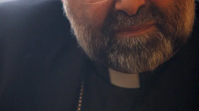 Monseñor Jesús Sanz, obispo de Huesca y Jaca