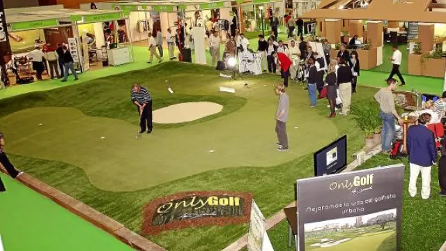 El pabellón 6 de Ifema es el escenario de la cuarta edición de la feria centrada en el golf.