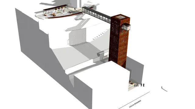 El ascensor de San Julián al Centro Histórico cuesta 1,5 millones y entrará en servicio en 2011