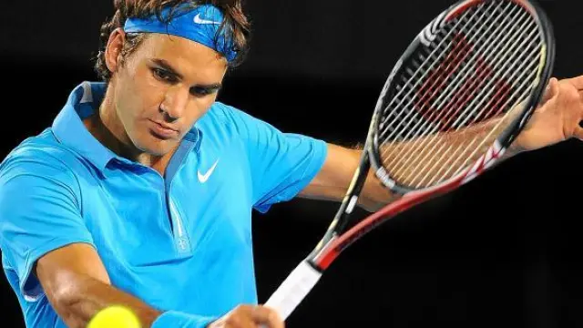 Roger Federer, en la imagen, aspira junto a Andy Murray a vencer el primer 'grande' de la temporada.