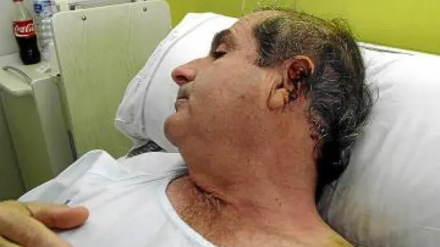 Ramón Rubira, atacado por una jauría el 17 de enero de 2010