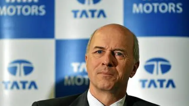 Carl-Peter Foster, consejero delegado de Tata Motors, ayer.