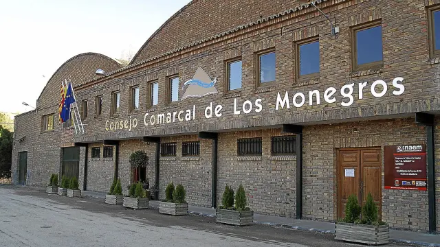 Sede de la comarca de los Monegros, en Sariñena