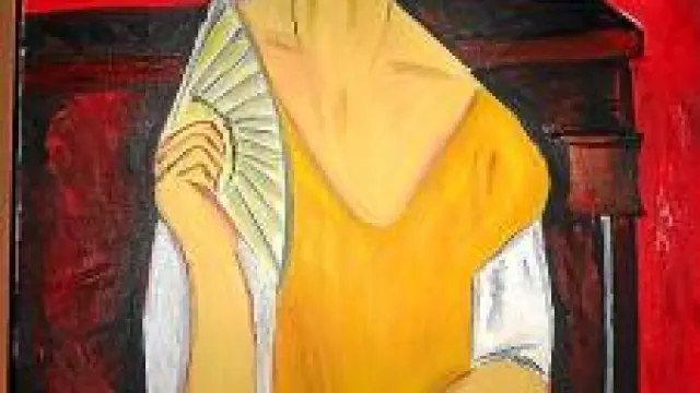 'La femme à l'évantail', de Modigliani.