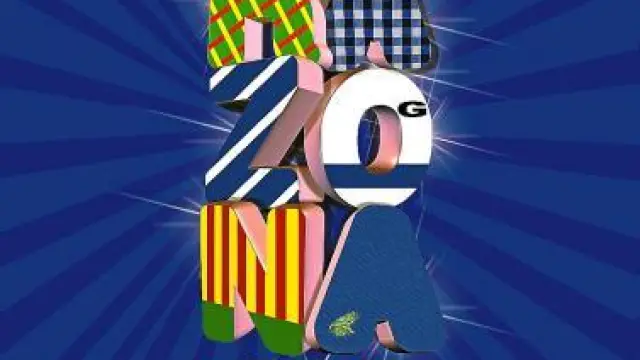 El cartel ganador de las fiestas, titulado '2m10'.