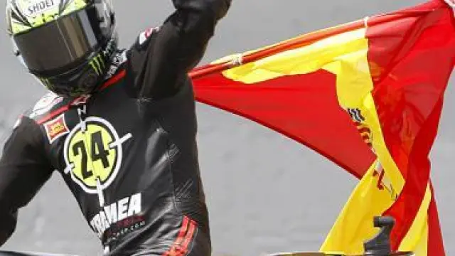 Toni Elías, uno de los protagonistas en julio, tras su triunfo en Jerez.