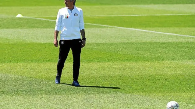 José Mourinho, en la Ciudad Deportiva de Valdebebas el pasado viernes.