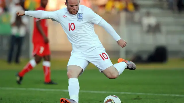 Rooney, estrella inglesa.