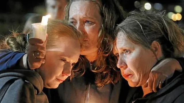 Familiares de Gardner participaron en la noche del jueves en una vigilia durante su ejecución.
