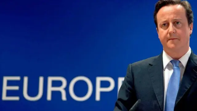 Cameron, en una cumbre europea