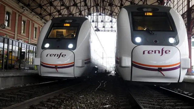 Imagen de archivo de trenes de Renfe