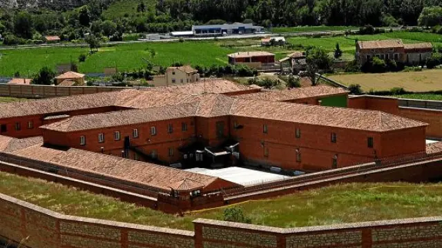 Vista general del centro penitenciario de Teruel, en el que hay ahora 230 presos.