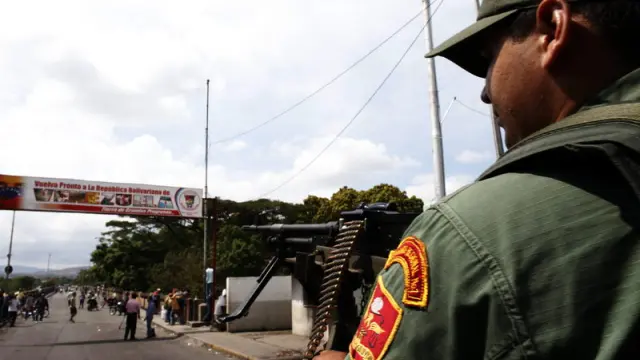 La frontera entre Venezuela y Colombia siempre está vigilada
