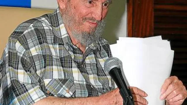 Castro, en la reunión con los embajadores el pasado viernes.