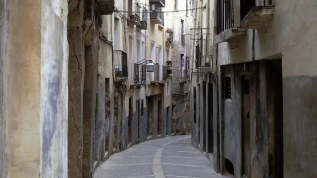 Una calle de la judería de Tarazona