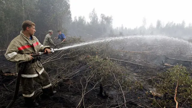 Estado de emergencia en Rusia por incendios