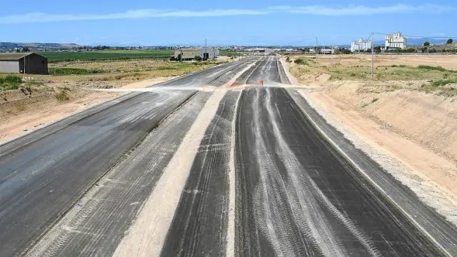 El único tramo en obras de la autovía a Lérida se paraliza a dos meses de su conclusión