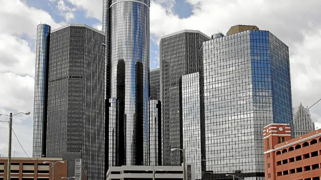 Sede central de General Motors Company, en Detroit.