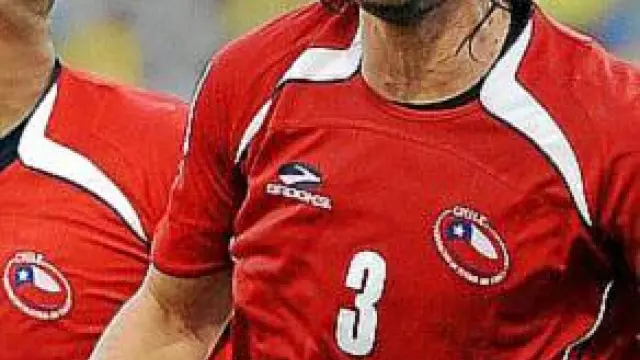 Waldo Ponce, con la selección chilena.