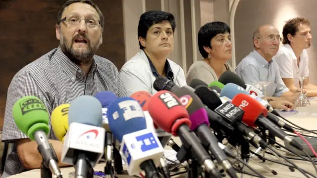 La izquierda abertzale ha dado una rueda de prensa en Bilbao