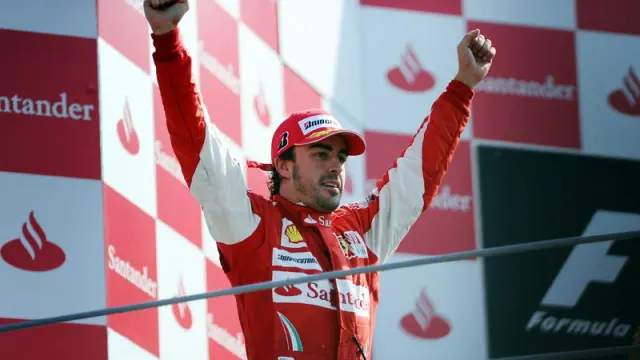 Fernando Alonso, tras la victoria en Monza