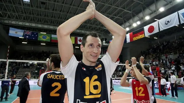 García Torres celebra la victoria.