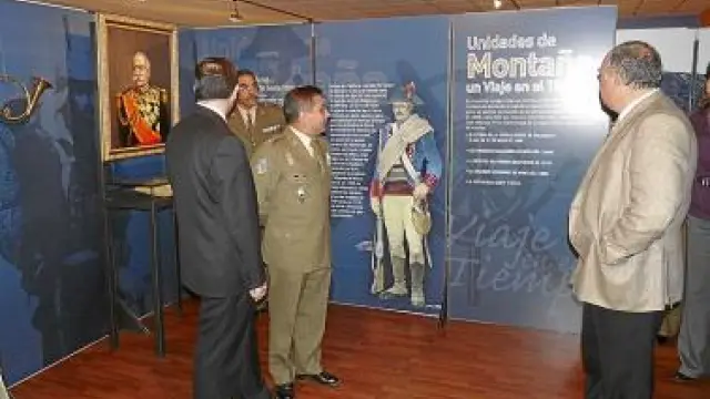 Inauguración de las salas de las Unidades de Montaña.