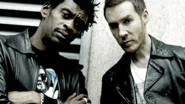 Daddy G (izquierda) y Robert del Naja, el núcleo creativo de Massive Attack.