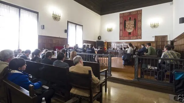 Juan Carlos Larriba conocía esta mañana el veredicto del jurado
