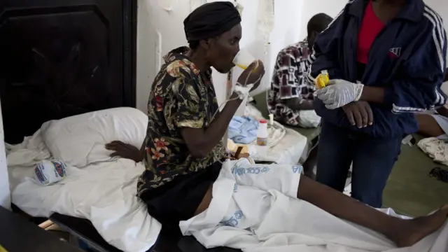Los enfermos de cólera llenan los hospitales