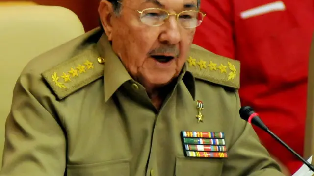 Raul Castro, presidente de Cuba.