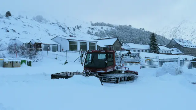 La estación de esquí de Candanchú acumula ya una buena cantidad de nieve