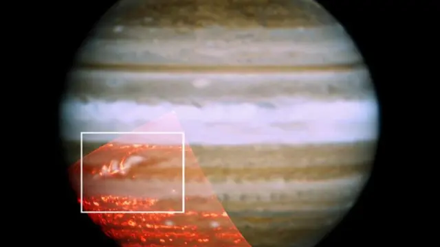 Área de Júpiter estudiada.