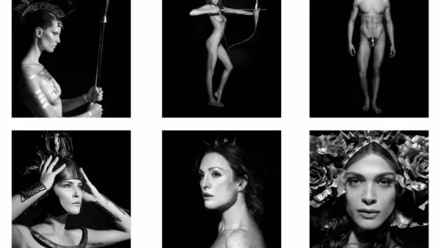 Karl Lagerfeld, que ha fotografiado a actrices y modelos como Julianne Moore, Erin Wason, Daria Werbowy o Brad Kroenig