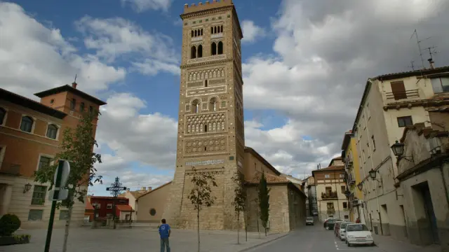 Las torres mudéjares de Teruel merecen ser analizadas al detalle por su profusa decoración geométrica