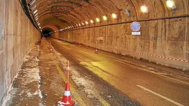 Estado que presenta el interior del túnel tras las obras.