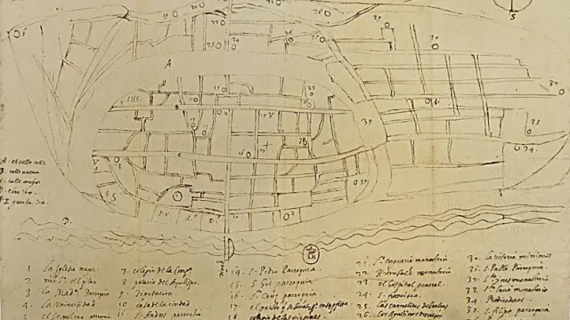 Descubierto en París el plano más antiguo de Zaragoza