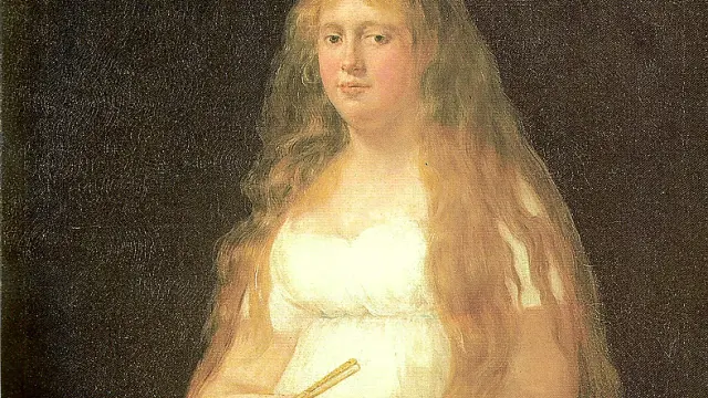 Josefa Castilla de Garcini, en 1804, un cuadro de Goya.