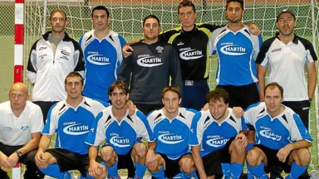 Formación del Estanco Martín, que milita en la Primera Nacional A de fútbol sala.
