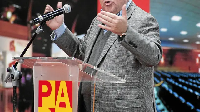 El presidente del PAR, José Ángel Biel.