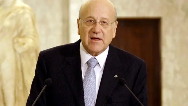 El nuevo primer ministro libanés Nayib Mikati.