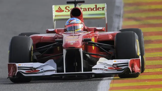 Alonso con el F150, que ahora será F150th Italia