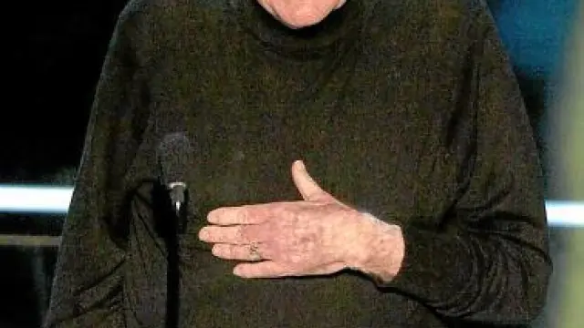 Blake Edwards, el día que recibió un Óscar honorífico en 1994.