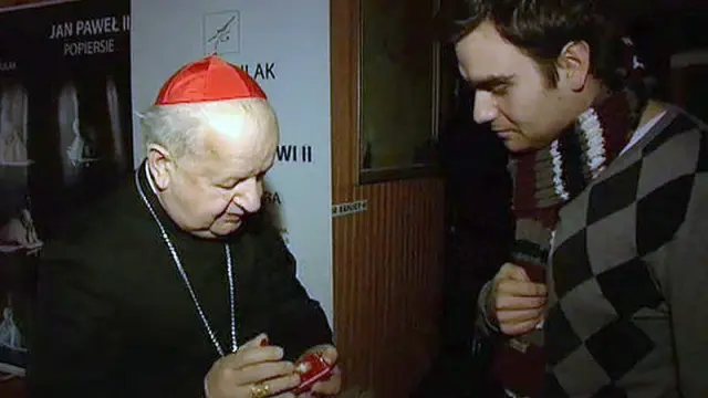 El cardenal polaco Stanislaw Dziwisz le ha enviado la reliquia a su compatriota