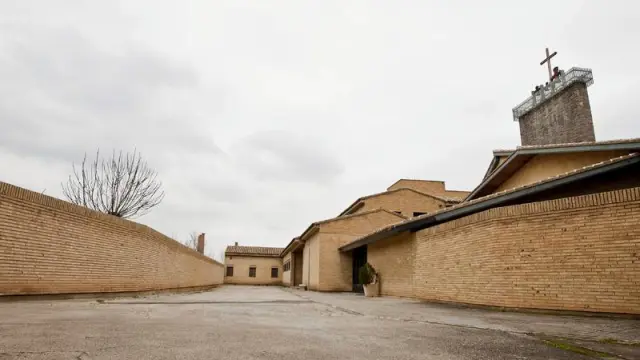 convento de monjas de clausura Santa Lucía de Zaragoza donde la policía investiga el presunto robo de un millón y medio de euros