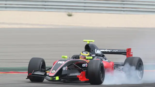 Ricciardo en los test oficiales en Motorland de las World Series by Renault