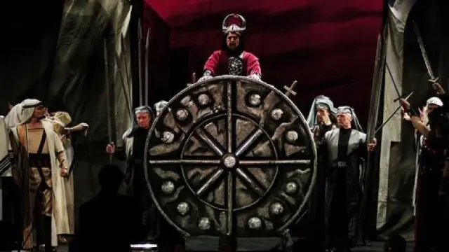 Imagen de la representación de 'Nabucco'