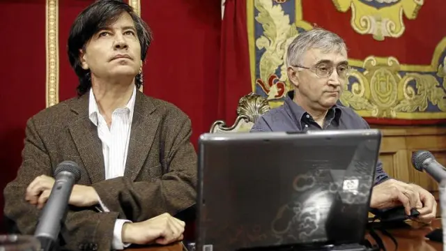 El bioquímico Carlos López Otín, de Sabiñánigo, y el patólogo Elías Campo, de Boltaña, lideran el proyecto de investigación.