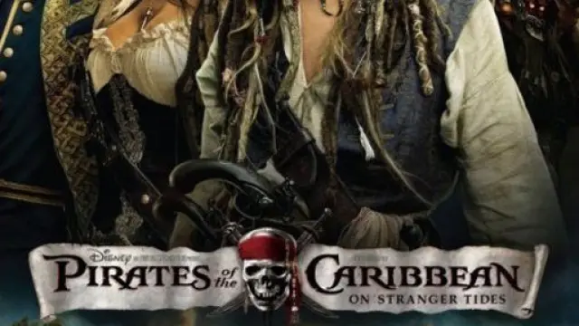 Cartel de la cuarta entrega de la saga 'Piratas del Caribe'