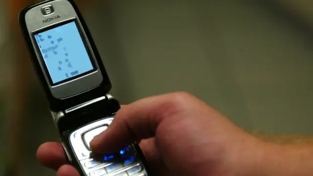 Mensaje de texto a través del móvil